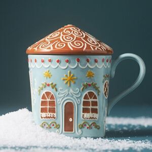 ❤️ Ginger Mug with Lid -  Collectible cuteness!